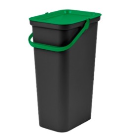 Recycling Waste Bin Tontarelli Moda 24 L Black by Tontarelli, Waste and recycling - Ref: S2213956, Price: 10,66 €, Discount: %