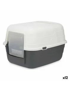 Lettiera per Gatti 48 x 32 x 38 cm Grigio Antracite Plastica (12 Unità) da Mascow, Sandbox - Ref: S3626986, Precio: €106.23, ...