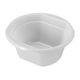 Set of reusable bowls Algon Circular White 250 ml 12 x 12 x 5 cm Plastic 12 Units by Algon, Turntables - Ref: S2214254, Price...