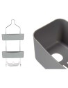 Shower Hanger 28 x 60 x 14 cm Grey Metal Plastic (6 Units) | Tienda24 Tienda24.eu