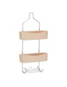 Portaoggetti da Doccia 28 x 60 x 14 cm Beige Metallo Plastica (6 Unità) da Berilo, Accessori per la doccia - Ref: S3626990, P...