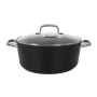 Casserole avec Couvercle en Verre Quttin Spiral Ø 28 cm Aluminium forgé de Quttin, Faitouts - Réf : S2214357, Prix : 22,59 €,...