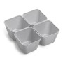 Set di Cestini Dem Multiuso 8,2 x 8,2 x 6 cm (4 Unità) | Tienda24 - Global Online Shop Tienda24.eu