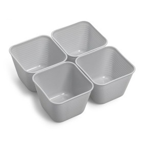 Basket set Dem Multi-use 8,2 x 8,2 x 6 cm (4 Units) by Dem, Storage boxes and chests - Ref: S2214411, Price: 0,82 €, Discount: %