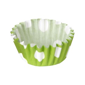 Muffin Tray Algon Green Spots Disposable by Algon, Muffin & Cupcake Tins & Moulds - Ref: S2214744, Price: 0,38 €, Discount: %