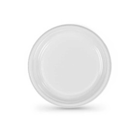 Set of reusable plates Algon White 17 cm 12 Units by Algon, Turntables - Ref: S2214748, Price: 0,42 €, Discount: %