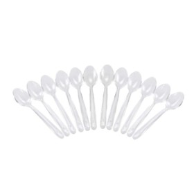 Set de cuillères réutilisables Algon Dessert Transparent 12 Unités 14 cm de Algon, Pelles - Réf : S2214820, Prix : 0,46 €, Re...