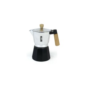 Italian Coffee Pot Quttin Wood Aluminium 6 Cups by Quttin, Stovetop Coffee Makers - Ref: S2214857, Price: 13,01 €, Discount: %