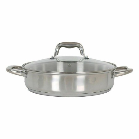 Casserole avec Couvercle en Verre Quttin 2,2 L Ø 24 x 6 cm | Tienda24 - Global Online Shop Tienda24.eu