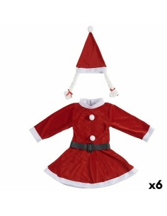 Costume per Bambini 9-13 Anni Mamma Natale Bianco Rosso (6 Unità) da Krist+, Bambini - Ref: S3627157, Precio: 58,70 €, Descue...