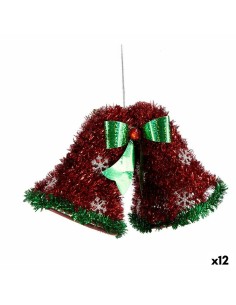 Set de Bolas de Navidad Rosa PVC 10 cm (12 Unidades) | Tienda24 Tienda24.eu