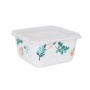 Square Lunch Box with Lid La Mediterránea Alba Melamin 11 x 11 x 5,5 cm (24 Units) | Tienda24 - Global Online Shop Tienda24.eu