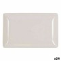 Vassoio per aperitivi La Mediterránea Melammina Bianco Brillante 20 x 13 x 2 cm (24 Unità) di La Mediterránea, Piatti e tegli...