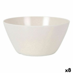 Salad Bowl La Mediterránea Melamin White Shine (8 Units) by La Mediterránea, Bowls and large cups - Ref: S2225960, Price: 27,...