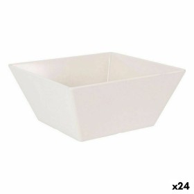 Bol pour Apéritifs La Mediterránea Mélamine Blanc Brille 18 x 18 x 8 cm (24 Unités) de La Mediterránea, Plats et plateaux - R...