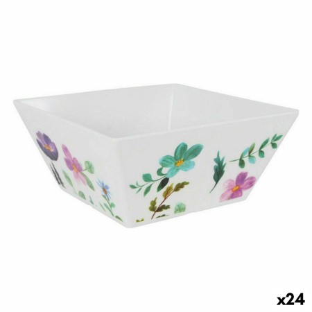 Snack Bowl La Mediterránea Sakura Melamin Shine 18 x 18 x 8 cm (24 Units) | Tienda24 - Global Online Shop Tienda24.eu