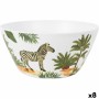 Salad Bowl La Mediterránea Sauvage Melamin 25,5 x 12 cm (8 Units) | Tienda24 - Global Online Shop Tienda24.eu