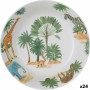 Deep Plate La Mediterránea Sauvage Melamin 20 x 20 x 5 cm (24 Units) | Tienda24 - Global Online Shop Tienda24.eu