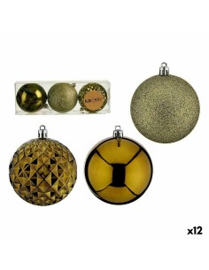 Bolas de Navidad Ø 7 cm Verde 50 Unidades PVC | Tienda24 Tienda24.eu