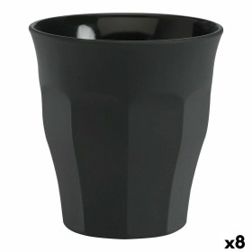 Set de Verres Duralex Picardie Verre Noir 6 Pièces 90 ml (8 Unités) de Duralex, Gobelets - Réf : S2226192, Prix : 54,79 €, Re...