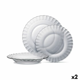 Dinnerware Set Duralex Paris 18 Pieces (2 Units) by Duralex, Combination Sets - Ref: S2226251, Price: 64,82 €, Discount: %