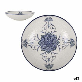 Assiette creuse La Mediterránea Rosetta Porcelaine (12 Unités) de La Mediterránea, Plats et plateaux - Réf : S2226281, Prix :...