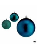 Set di palline di Natale Azzurro Plastica 10 x 11 x 10 cm (12 Unità) da Krist+, Natale - Ref: S3627605, Precio: 54,87 €, Desc...