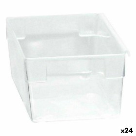 Caixa Multiusos Modular Transparente 15 x 8 x 5,3 cm (24 Unidades) de BigBuy Home, Caixas e baús de arrumação - Ref: S2226305...