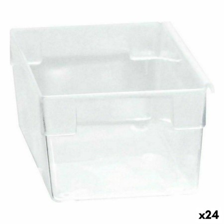 Caja Multiusos Modular Transparente 15 x 8 x 5,3 cm (24 Unidades) de BigBuy Home, Cajas y arcones de almacenaje - Ref: S22263...