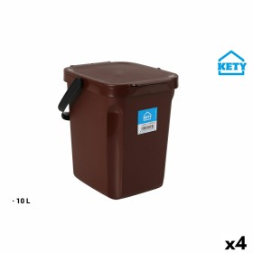 Corbeille à papier 10 L (4 Unités) de BigBuy Home, Ordures et recyclage - Réf : S2226316, Prix : 17,29 €, Remise : %