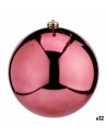 Boule de Noël Rose Plastique 20 x 31 x 20 cm (12 Unités) | Tienda24 Tienda24.eu