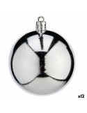 Set of Christmas balls Silver Plastic Ø 7 cm (12 Units) | Tienda24 Tienda24.eu