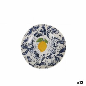 Deep Plate La Mediterránea Iberica Limoi (12 Units) by La Mediterránea, Plates and dishes - Ref: S2226358, Price: 33,02 €, Di...