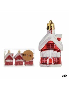 Set of Christmas balls Ø 8 cm White Golden (24 Units) | Tienda24 Tienda24.eu