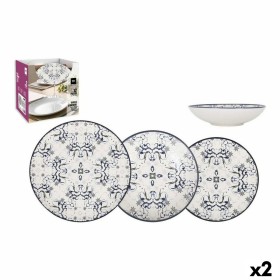 Conjunto de Louça La Mediterránea Tesa 12 Peças Porcelana (2 Unidades) de La Mediterránea, Louças combinadas - Ref: S2226367,...