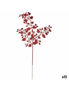 Ramo Porporina Rosso Metallo Plastica 41 x 75 x 2,5 cm (12 Unità) da Krist+, Natale - Ref: S3627788, Precio: 19,49 €, Descuen...