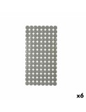 Alfombrilla Antideslizante para Ducha Gris PVC 68 x 36 x 1 cm (6 Unidades) | Tienda24 Tienda24.eu