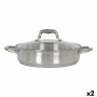 Casseruola con coperchio in vetro Quttin 5,3 L (2 Unità) di Quttin, Tegami - Rif: S2226629, Prezzo: 43,15 €, Sconto: %