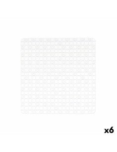 Rutschfeste Duschmatte Grau PVC 68 x 36 x 1 cm (6 Stück) | Tienda24 Tienda24.eu