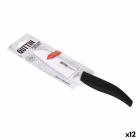 Faca de Cozinha Quttin Santoku Ceramic Branco Preto 13 cm (12 Unidades) de Quttin, Facas de cozinheiro - Ref: S2226694, Preço...