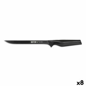 Couteau à jambon Quid Professional Inox Chef Black Métal 28 cm (Pack 6x) | Tienda24 - Global Online Shop Tienda24.eu