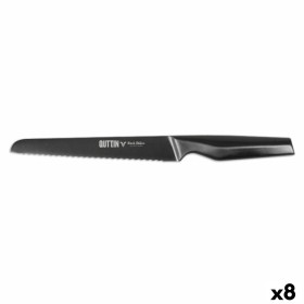 Cuchillo para Pan Quttin Black Edition 8 Unidades 20 cm de Quttin, Cuchillos de pan - Ref: S2226701, Precio: 51,63 €, Descuen...