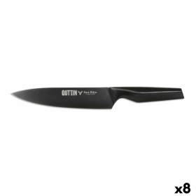 Chef's knife Quttin Black Edition 20 cm (8 Units) by Quttin, Chef's Knives - Ref: S2226702, Price: 54,27 €, Discount: %