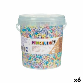 Material para Manualidades Bolas Multicolor Poliestireno (6