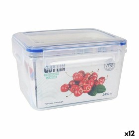 Panier-repas rond avec couvercle Chefs Blanc 595 ml 14 x 6,3 x 14 cm (6 Unités) | Tienda24 - Global Online Shop Tienda24.eu