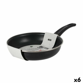 Pan Quttin Avin Enamelled Steel Black 42 x 24 x 5,5 cm (6 Units) by Quttin, Chef's Pans - Ref: S2226744, Price: 44,66 €, Disc...