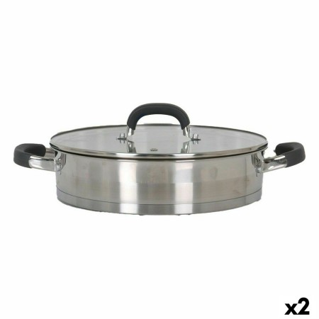 Cacerola con Tapa de Cristal Quttin 4,3 L (2 Unidades) de Quttin, Cacerolas - Ref: S2226775, Precio: 45,04 €, Descuento: %