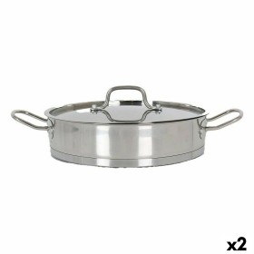 Casserole with lid Aluminium 43 x 36 x 16 cm (3 Units) | Tienda24 - Global Online Shop Tienda24.eu