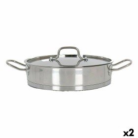 Casserole Quttin 139494 Avec couvercle Acier Ø 16 x 7 cm (6 Unités) (16 cm) (1,5 L) | Tienda24 - Global Online Shop Tienda24.eu