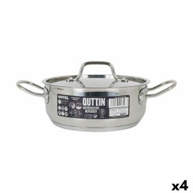 Casseruola con coperchio Quttin Hotel Acciaio ø 20 x 8 cm (4 Unità) di Quttin, Tegami - Rif: S2226791, Prezzo: 52,51 €, Scont...